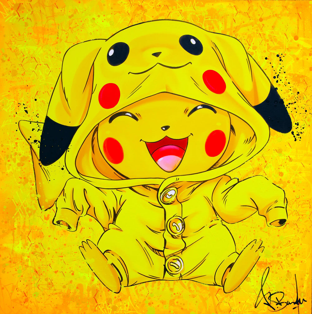 Pikachu by Vincent Bardou by Vincent Bardou - Signature Fine Art