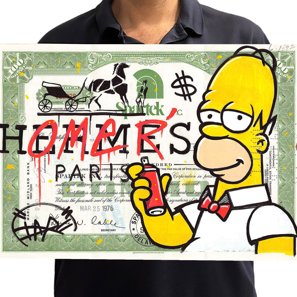 Homer Vandal by Daru (Print)