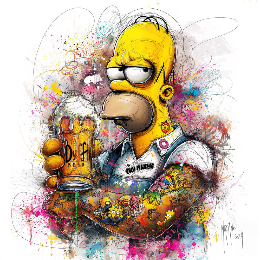 Homer Simpson by Patrice Murciano