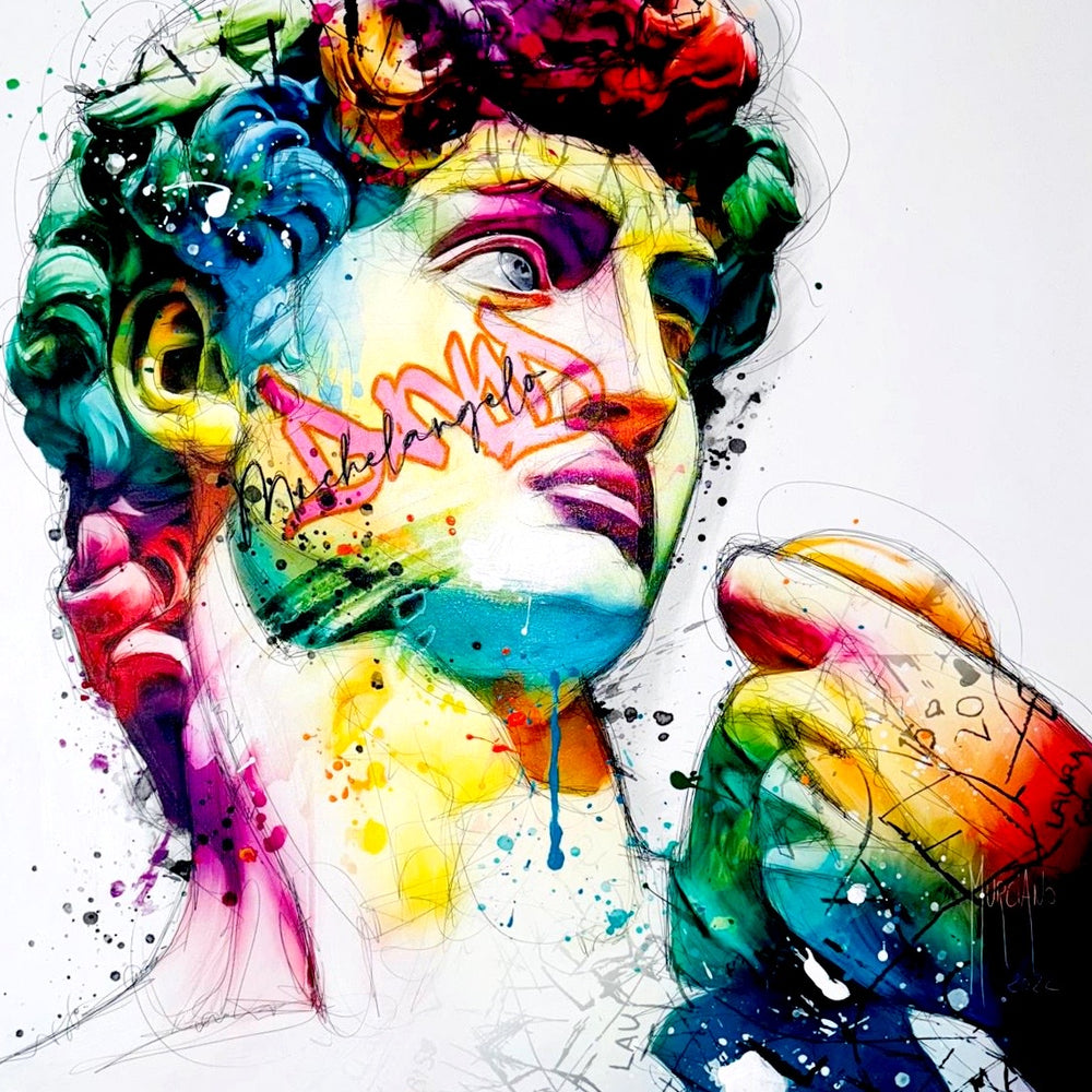 
                      
                        David in color by Patrice Murciano
                      
                    