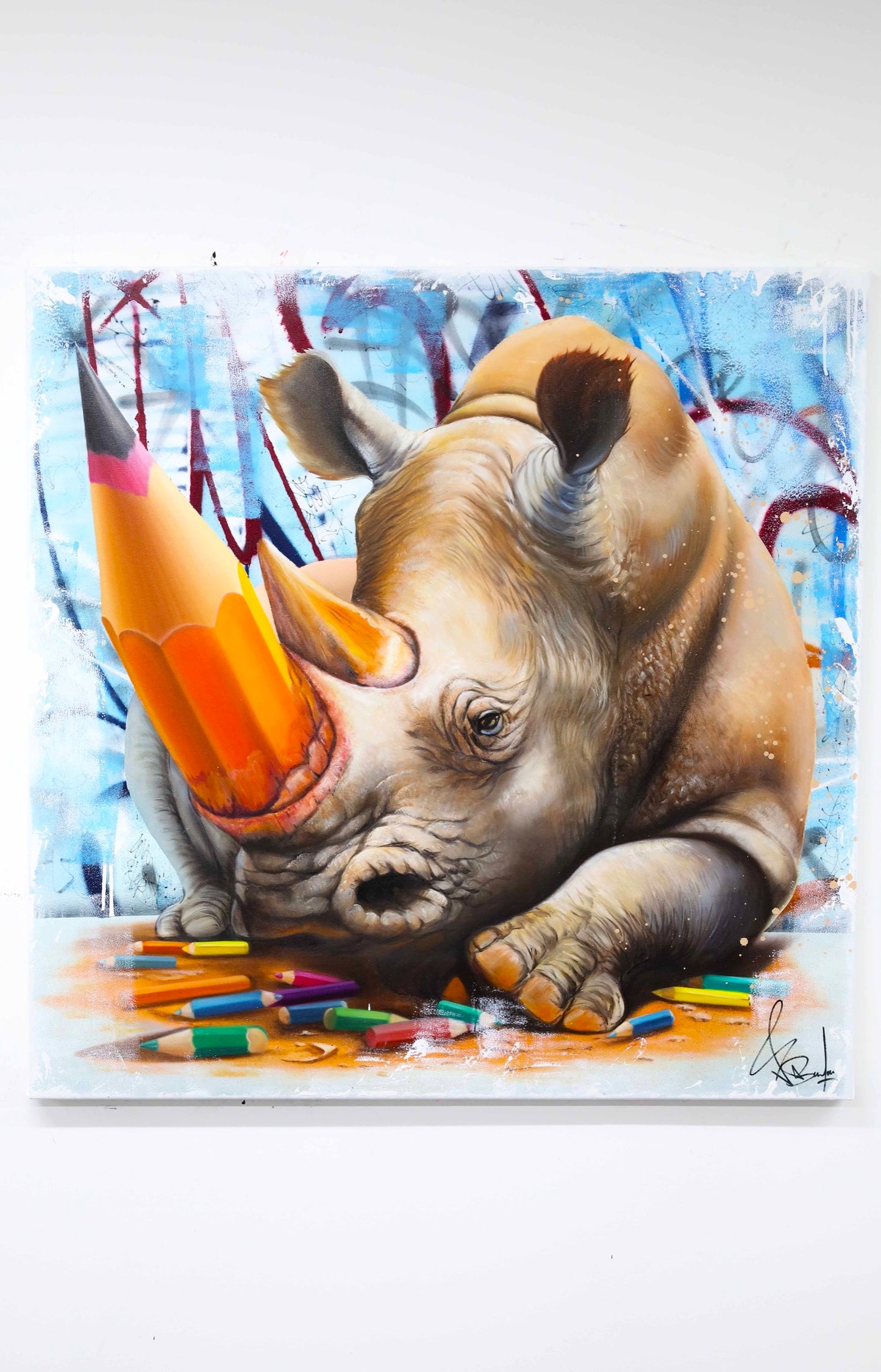 Urban Rhinoceros by Vincent Bardou