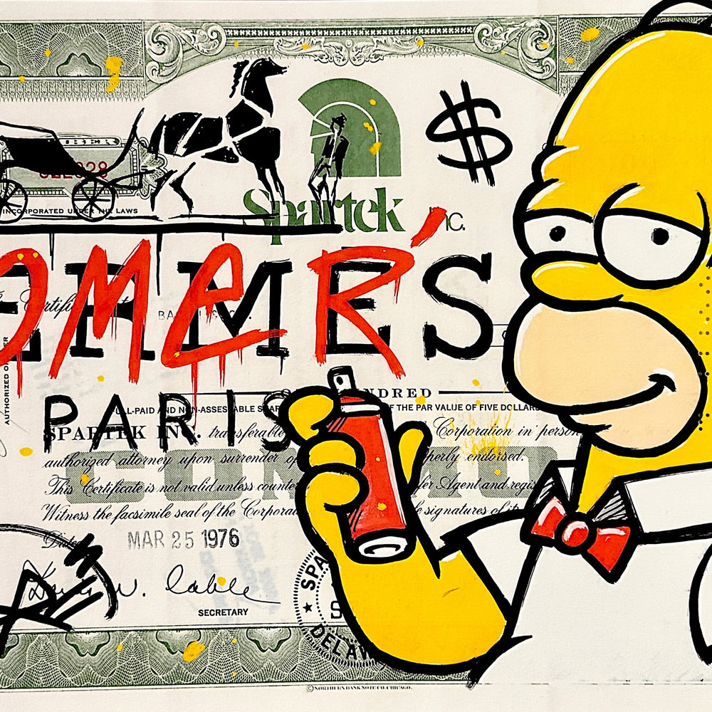 
                      
                        Homer Vandal by Daru (Limited Edition Print) by Daru - Signature Fine Art
                      
                    