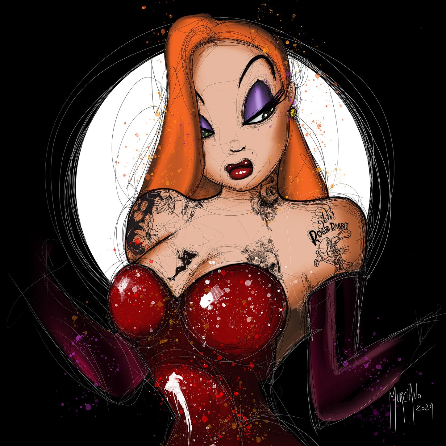 Jessica Rabbit by Patrice Murciano