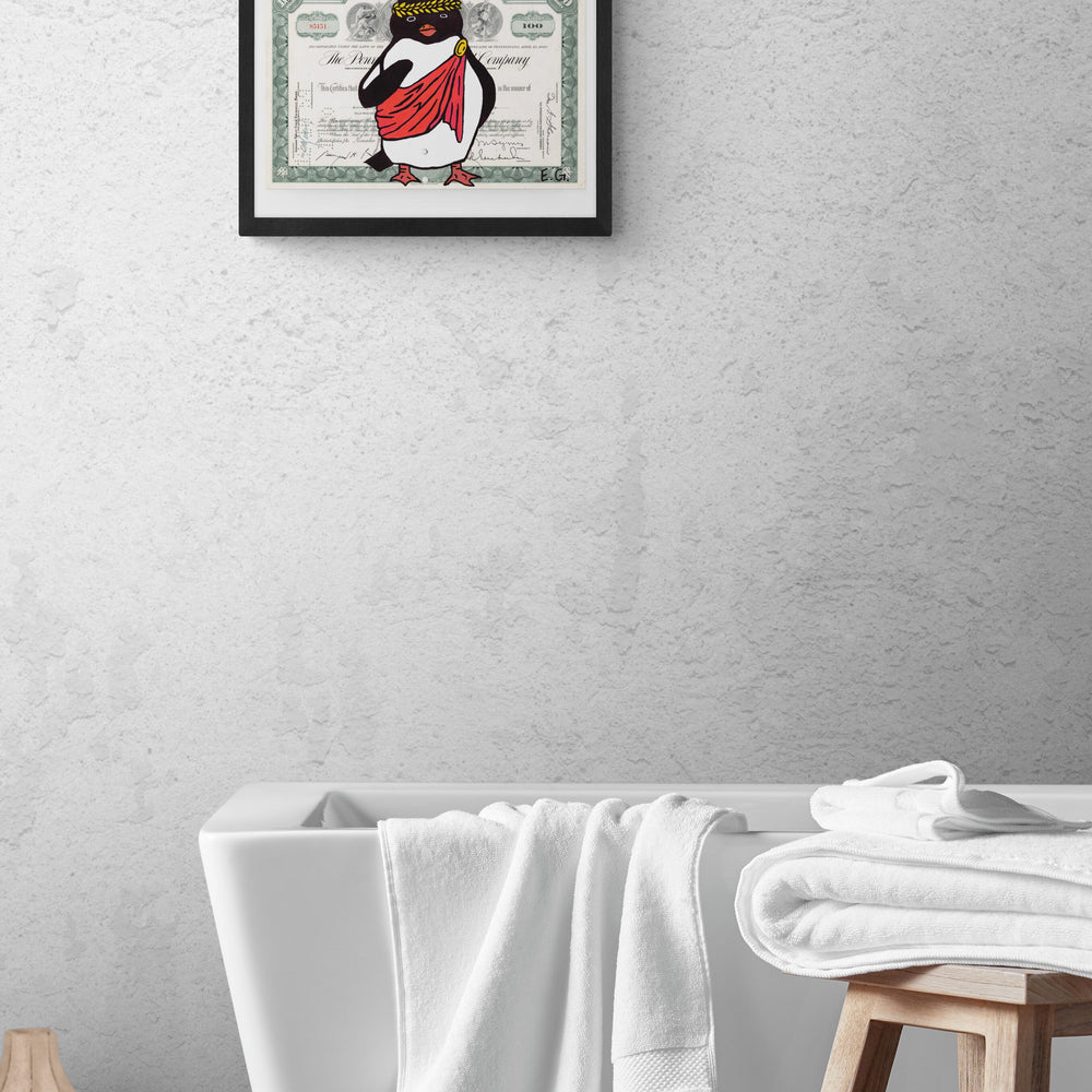 
                      
                        Ceasar Penguino by Eva Goubin (Official Limited Edition Print) by Eva Goubin - Signature Fine Art
                      
                    