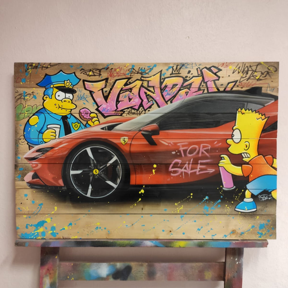 
                      
                        Vandal For Sale by Daru & Jessica Renault by Daru - Signature Fine Art
                      
                    