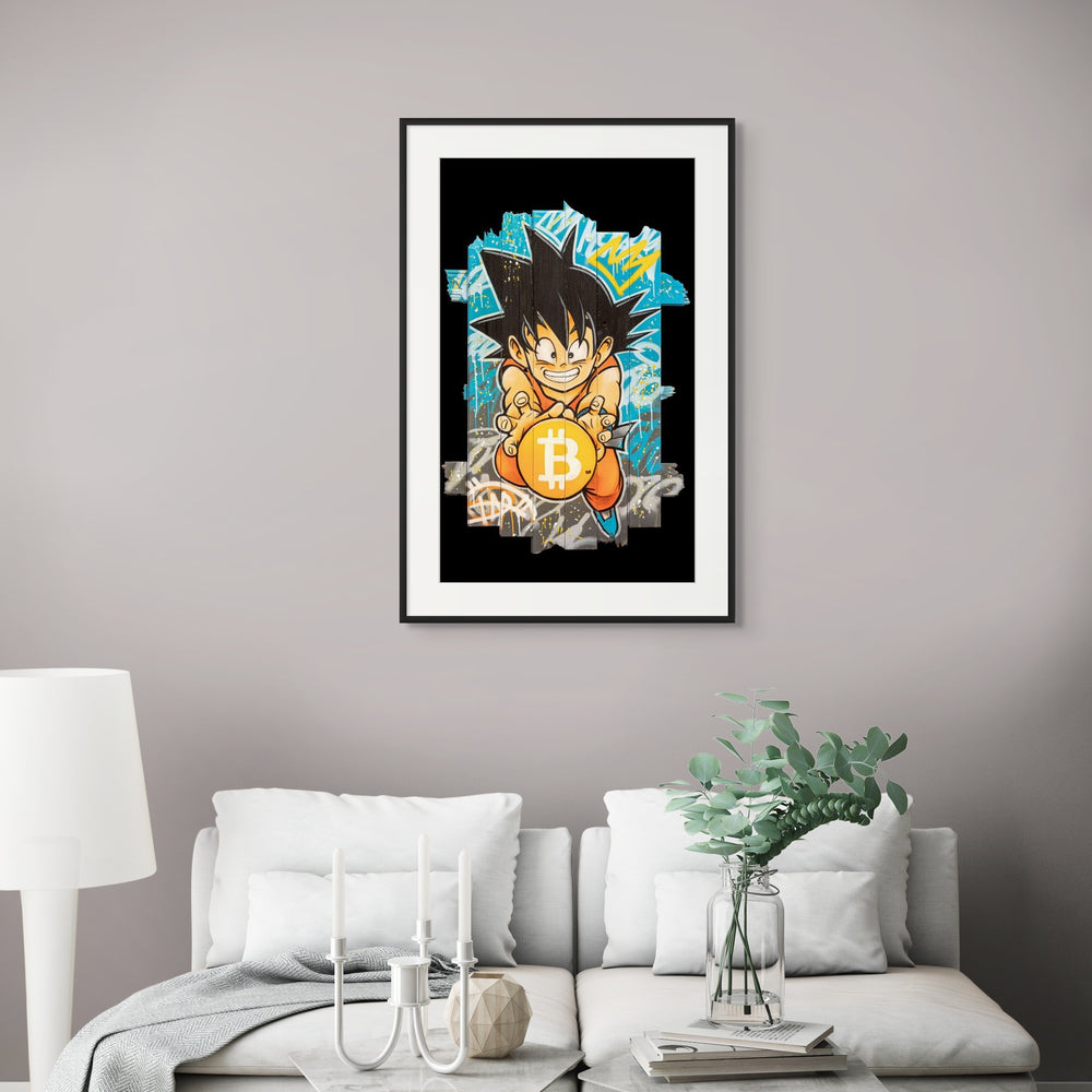 
                      
                        Goku BitCoin (Print) by Daru
                      
                    