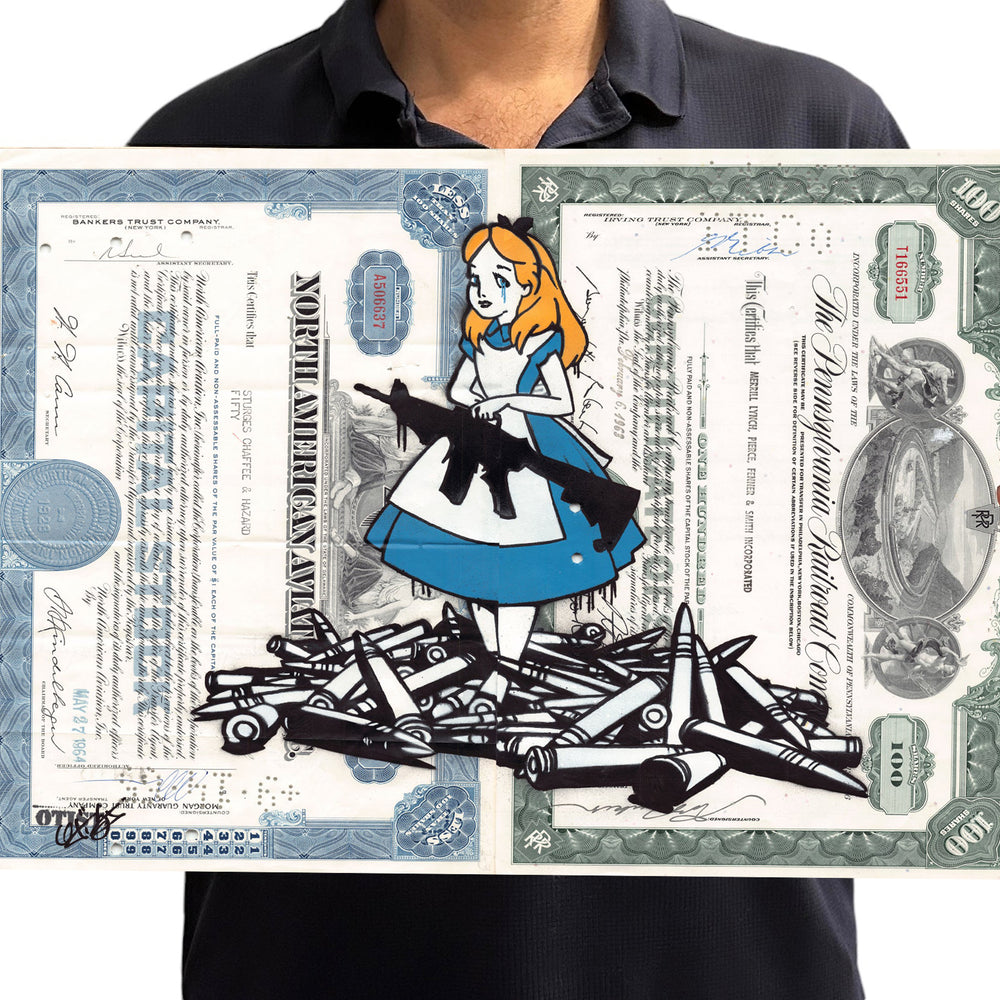 Alice in wonderland by OTIST (Print)