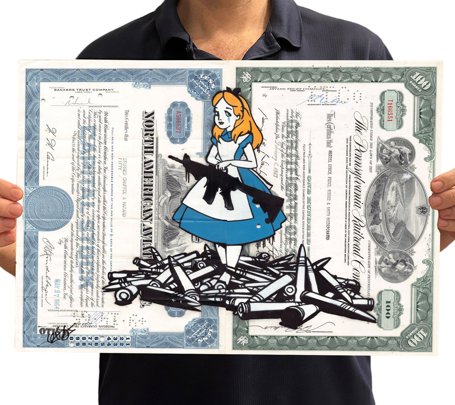 Alice in wonderland by OTIST (Print)