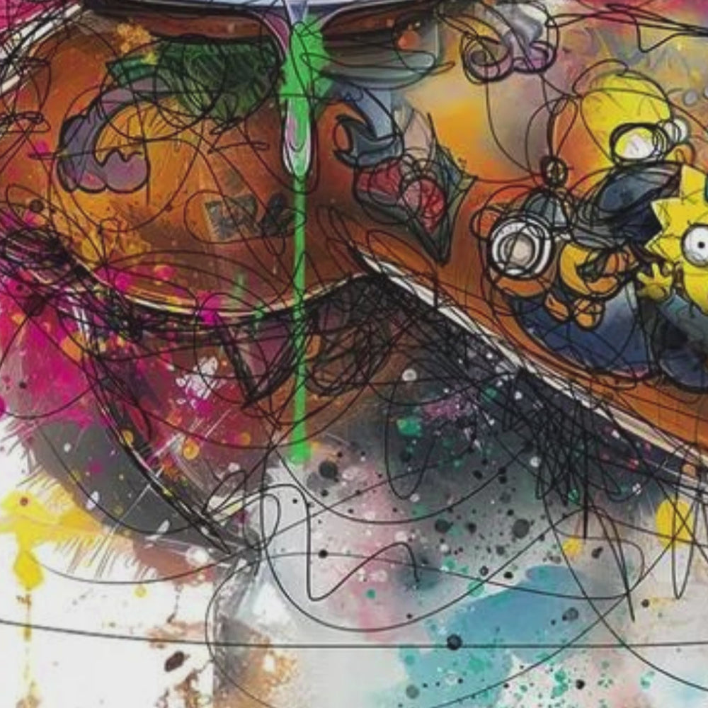 
                      
                        Load and play video in Gallery viewer, Homer Simpson by Patrice Murciano
                      
                    