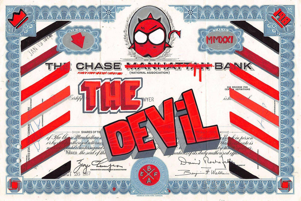 Chase The Devil by Befa - Signature Fine Art