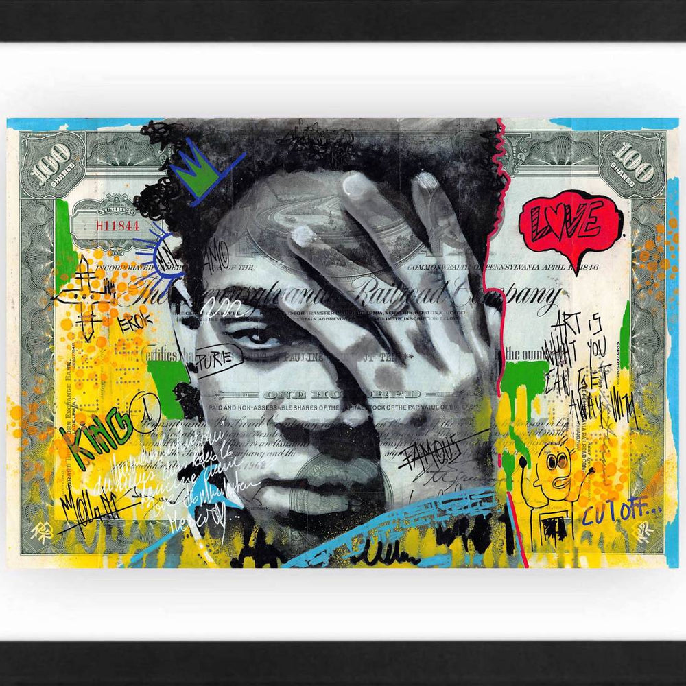 Basquiat by Nathalie Molla - Signature Fine Art