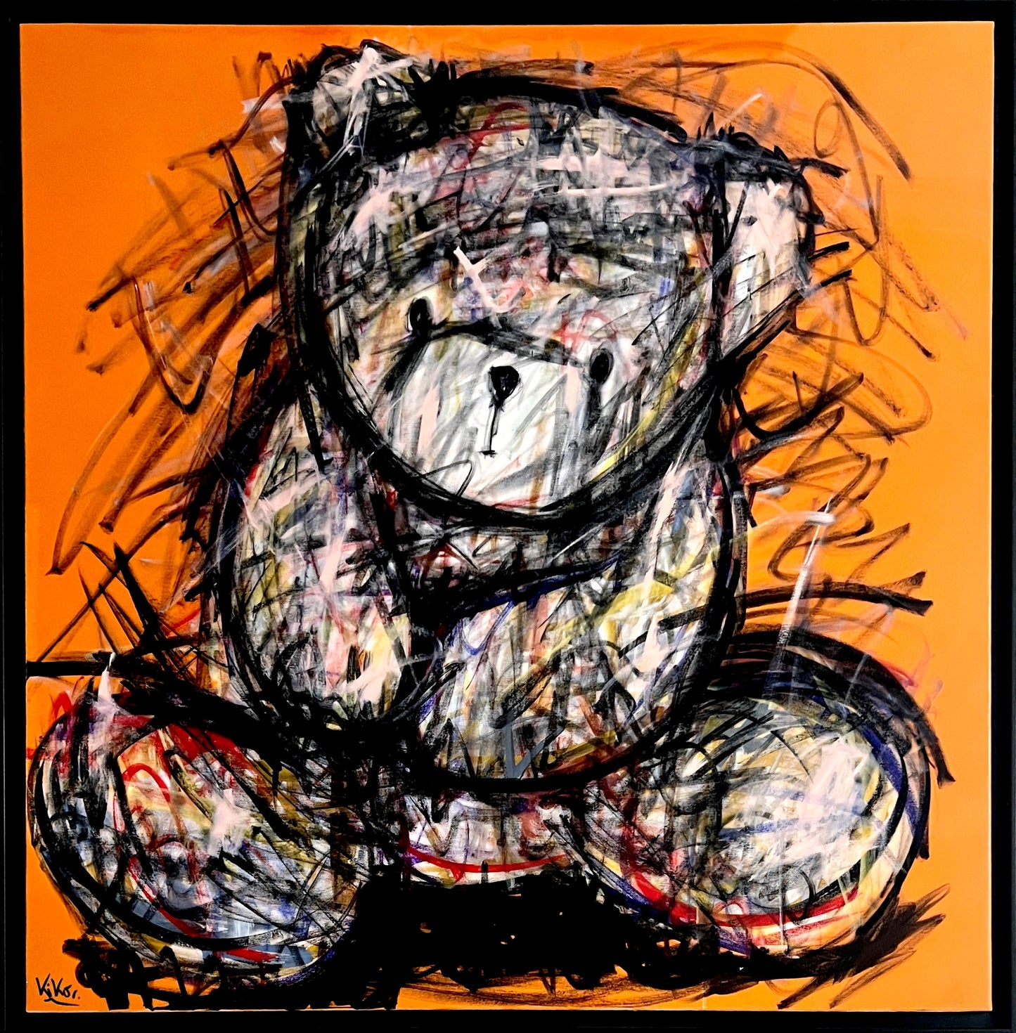 Collection Ourson Orange by kiko - Signature Fine Art